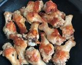 フライパンで鶏手羽元のローストチキン作り方4写真