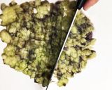蒸し茄子和えのっけ奴作り方4写真