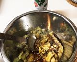 蒸し茄子和えのっけ奴作り方5写真
