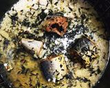 サバとヒジキの炊き込みご飯作り方4写真