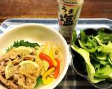 スピード一品！うま塩deさっぱり豚丼作り方4写真