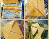 僕にもできた【ハムリボンのサンドイッチ】作り方7写真
