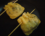 納豆とひじきをきんちゃくにいれちゃった作り方6写真