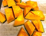 簡単にできるかぼちゃの煮物作り方1写真