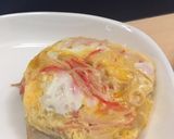 レンジで1分中華オムレツ作り方4写真