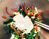 ほうれん草と炒り卵のサラダ《常備菜》作り方5写真