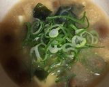 朝ごはん＊味噌汁に後乗せわかめ作り方4写真