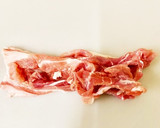 豚こまと長ネギのピリ辛焼きそば作り方1写真