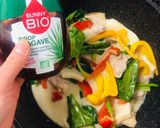 玄米ボールの簡単グリーンカレー作り方7写真