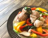 玄米ボールの簡単グリーンカレー作り方8写真