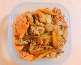 ゴボウと豚肉の炒め煮作り方3写真