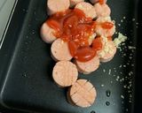 魚肉ソーセージで簡単☆丸型ケチャップ炒め作り方8写真