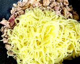 豚こまと長ネギのピリ辛焼きそば作り方8写真