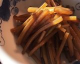 春の苦味 ふきの煮物作り方9写真