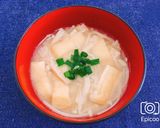 本だしで簡単！えのきと油揚げの味噌汁作り方3写真