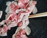 豚こま肉ときゅうりのペペロンチーノ炒め作り方4写真