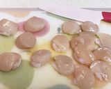 ホタテとアスパラのうま塩レモンソテー作り方1写真