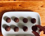 oats chocolate 大福作り方5写真