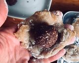 oats chocolate 大福作り方14写真