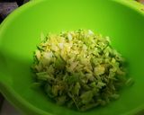 キャベツのてりやきハンバーグ作り方1写真