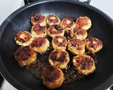 キャベツのてりやきハンバーグ作り方6写真