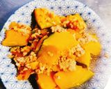 カボチャとひき肉のそぼろ煮作り方2写真