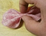 僕にもできた【ビアハムリボン】作り方7写真
