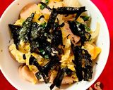 お魚ソーセージ丼、無しで玉子丼作り方5写真