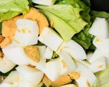 毎日の納豆●納豆＆玉子サラダの前菜作り方2写真