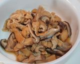 椎茸と揚げの煮付け作り方4写真