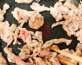 新牛蒡と豚肉、糸こんの甘辛炒め煮作り方5写真