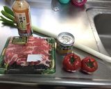 イべリコ豚と野菜ミックス!(^^)!作り方1写真
