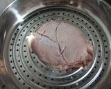 自家製ハムの中華餡かけ丼作り方4写真