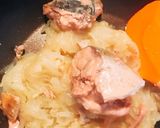春❀.美味◎新玉ねぎとサバ缶のパスタ作り方6写真
