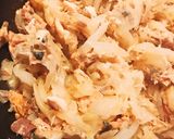 春❀.美味◎新玉ねぎとサバ缶のパスタ作り方8写真