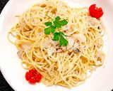 春❀.美味◎新玉ねぎとサバ缶のパスタ作り方12写真