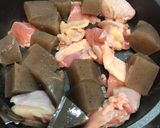 簡単！常備菜！鶏肉とこんにゃくの甘辛煮作り方3写真