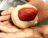 こどもと作る、レンジでいちご大福作り方3写真