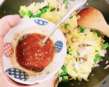 ひき肉で作る回鍋肉風炒め作り方8写真