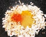 ほうれん草&きのこカレー*vegan作り方5写真
