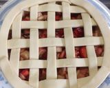 基本のルバーブ＆イチゴパイ作り方4写真