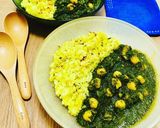 ほうれん草&きのこカレー*vegan作り方11写真