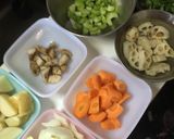 わが家のセロリ&根菜カレー作り方6写真