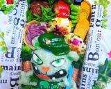ハピツリ『フリッピー』キャラ弁♡弁当作り方19写真