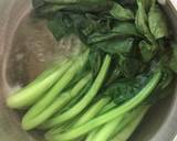 小松菜×ツナ作り方1写真