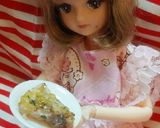 リカちゃんサイズ♡めかじきムニエルꕤ*.作り方6写真
