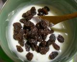 超美味ホワイトチョコ❤レーズンヨーグルト作り方3写真