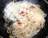姜葱醤で作る白滝de中華風塩焼きそば♪作り方4写真