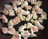 たけのこと鶏肉のゴロゴロ炊き込みご飯作り方1写真