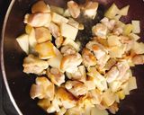 たけのこと鶏肉のゴロゴロ炊き込みご飯作り方2写真